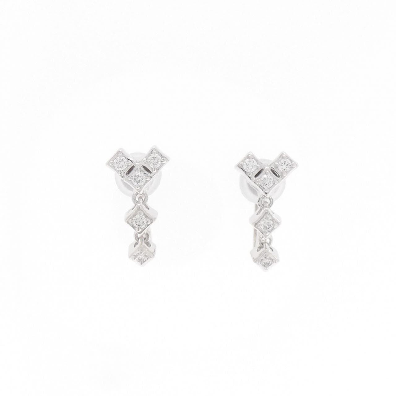 タサキ ダイヤモンド イヤリング 0.12CT