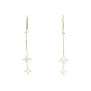 K18YG キュービック ピアス