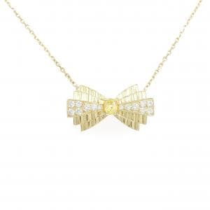 【ヴィンテージ】ヴァンクリーフ&アーペル リボン サファイヤ ネックレス 0.45CT