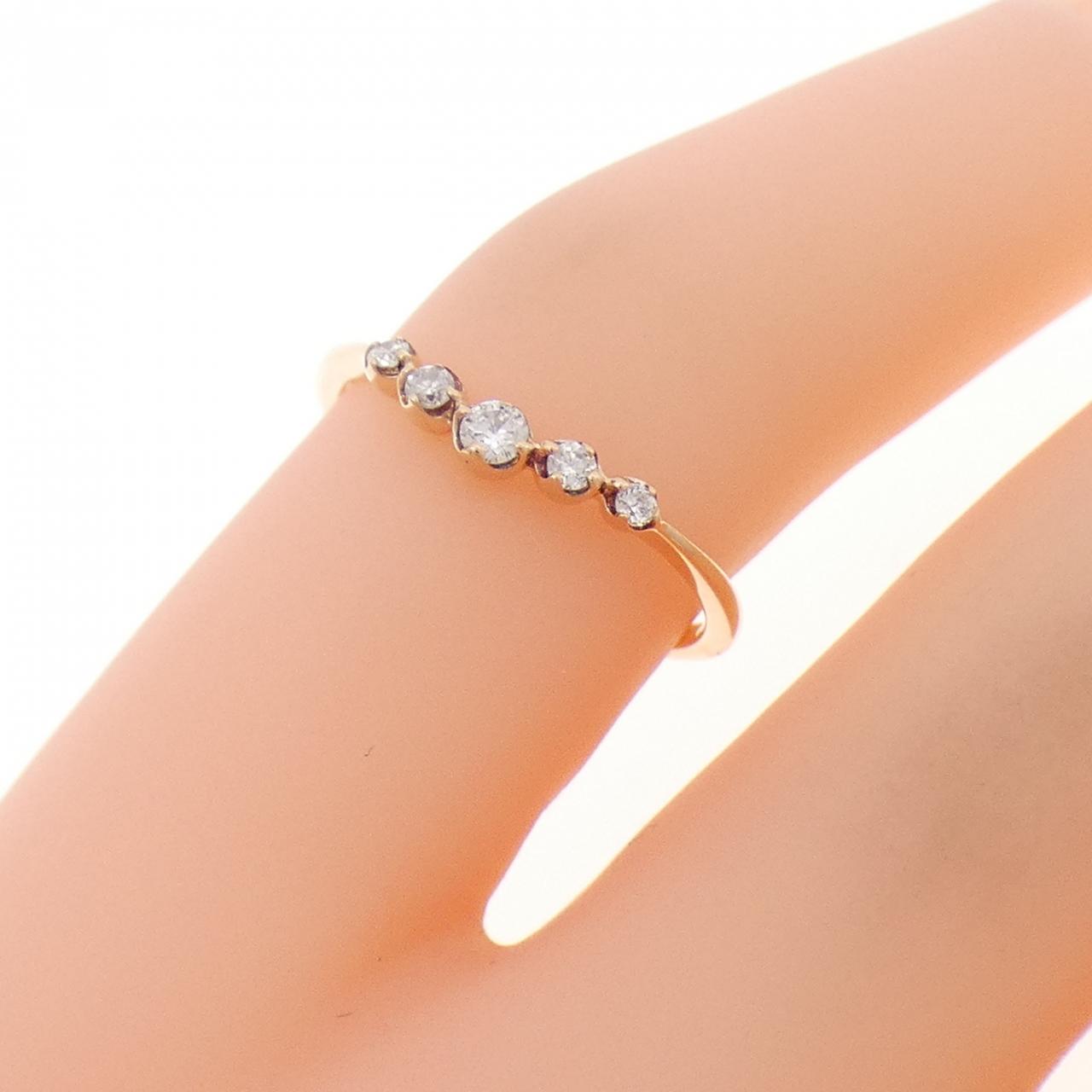 クミキョク ダイヤモンド ピンキーリング 0.07CT