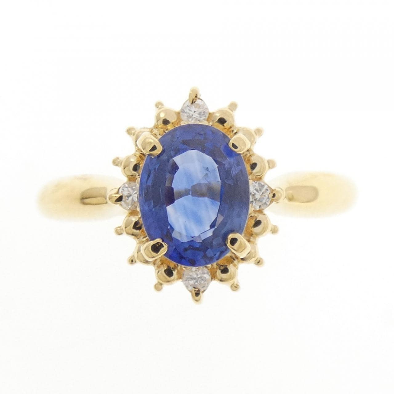 K18YG サファイヤ リング 1.09CT