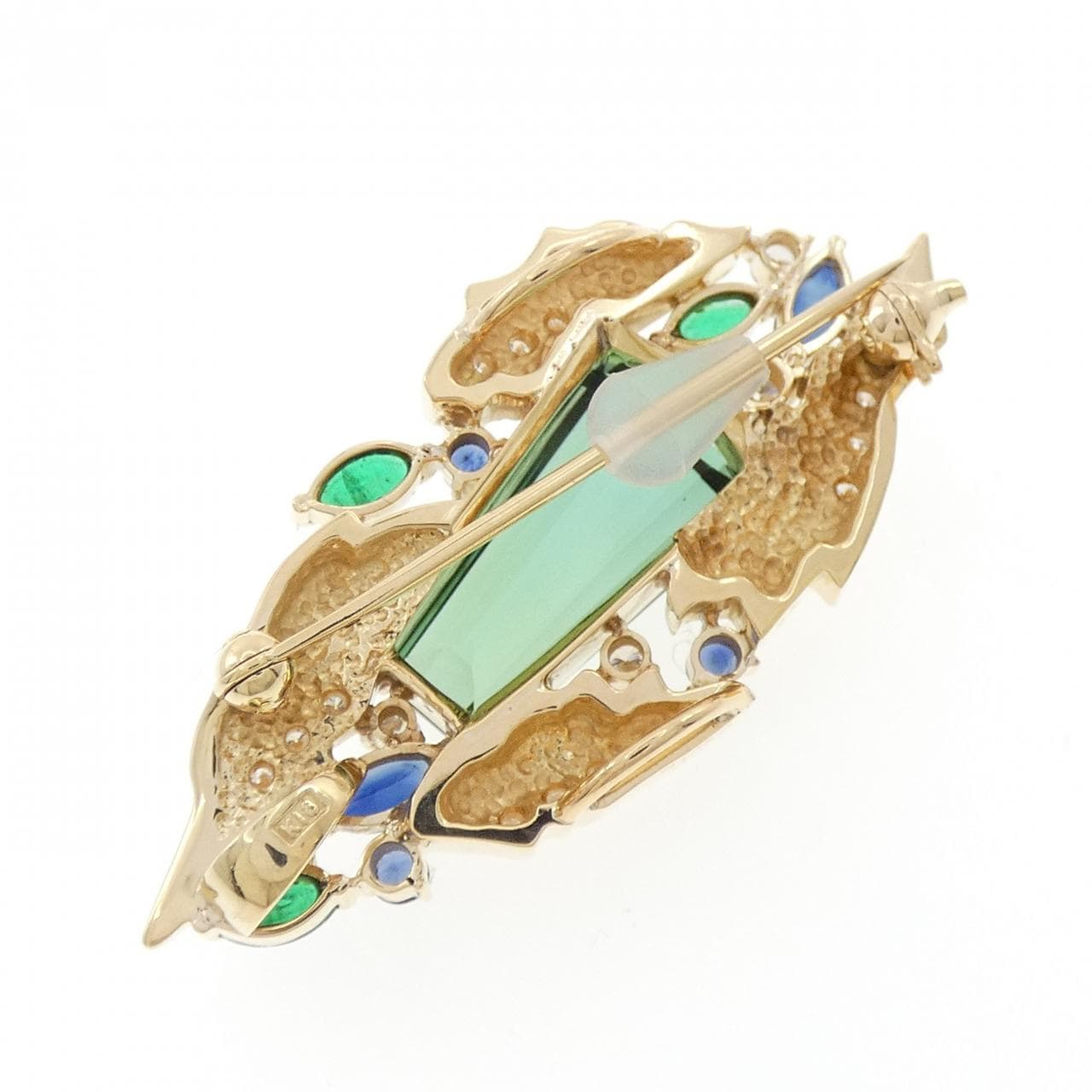 オキナ ジュン トルマリン ブローチ 5.79CT