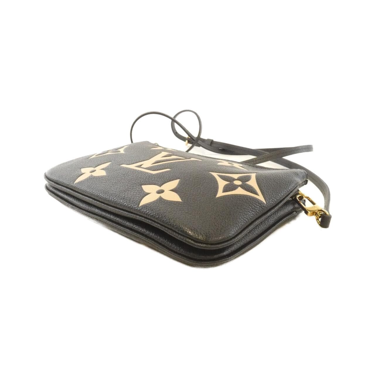 ルイヴィトン バイカラー モノグラム アンプラント ポシェット ドゥーブル ジップ M80787 ショルダーバッグ