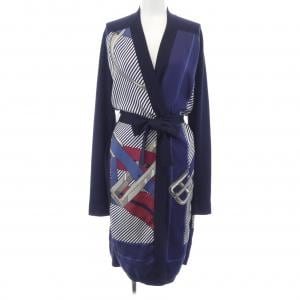 エルメス HERMES *97-7751 ツイルレーヌ ロングカーディガン