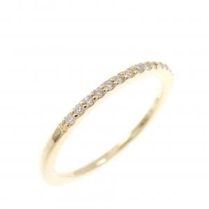 アガット ダイヤモンド ピンキー リング 0.05CT