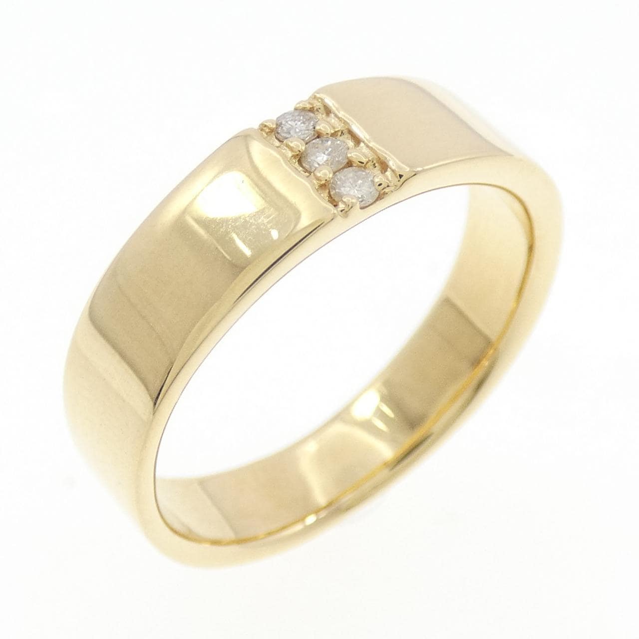 K18YG ダイヤモンド リング