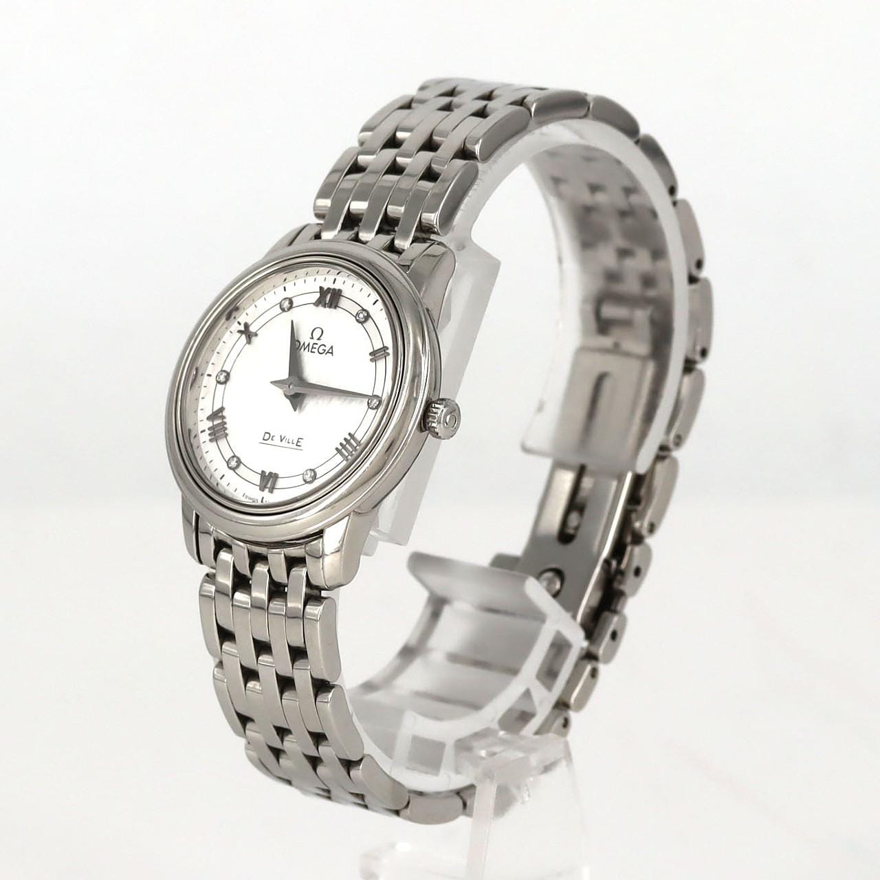 【ノーメンテナンス還元価格】オメガ デ･ヴィル プレステージ･6P 424.10.27.60.52.002 SS クォーツ