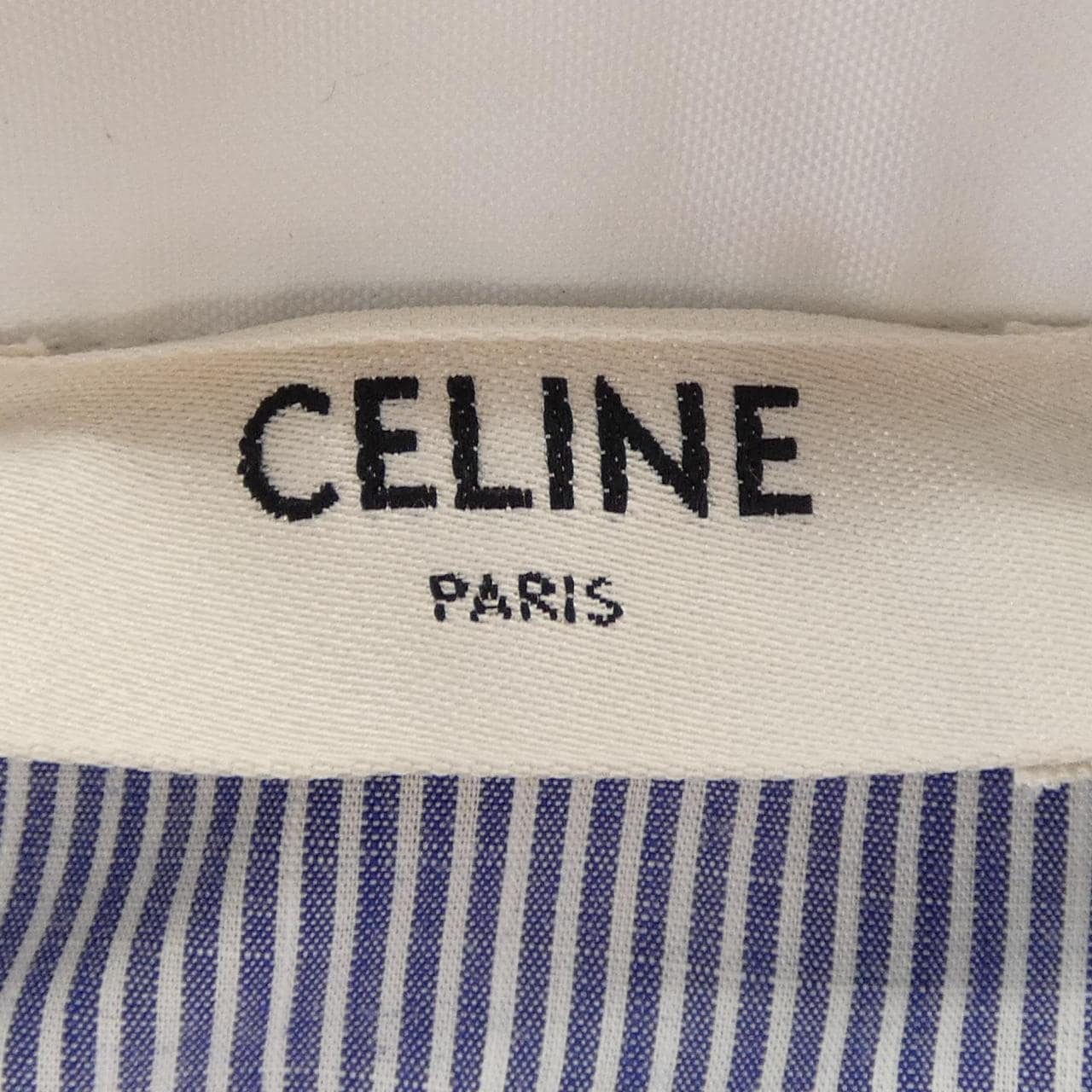 セリーヌ CELINE トリオンフ ストライプオーバーシャツ 2C775602P シャツ