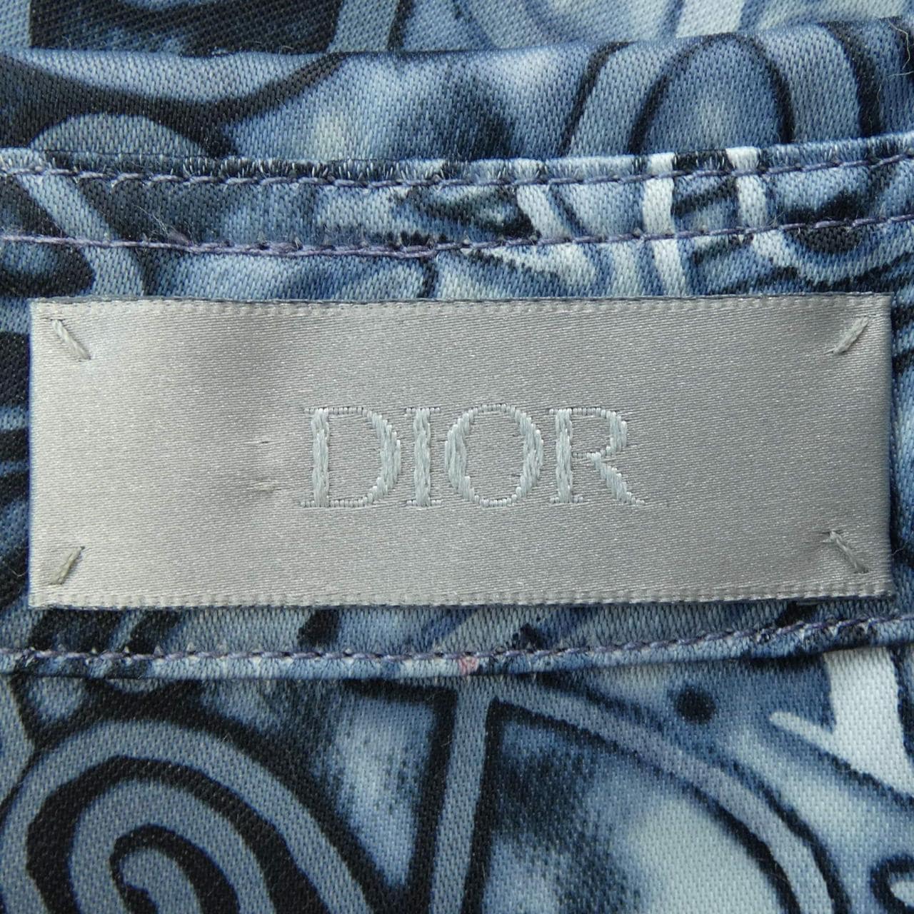 ディオール DIOR SHAWN STUSSY 033C514A4932 S／Sシャツ