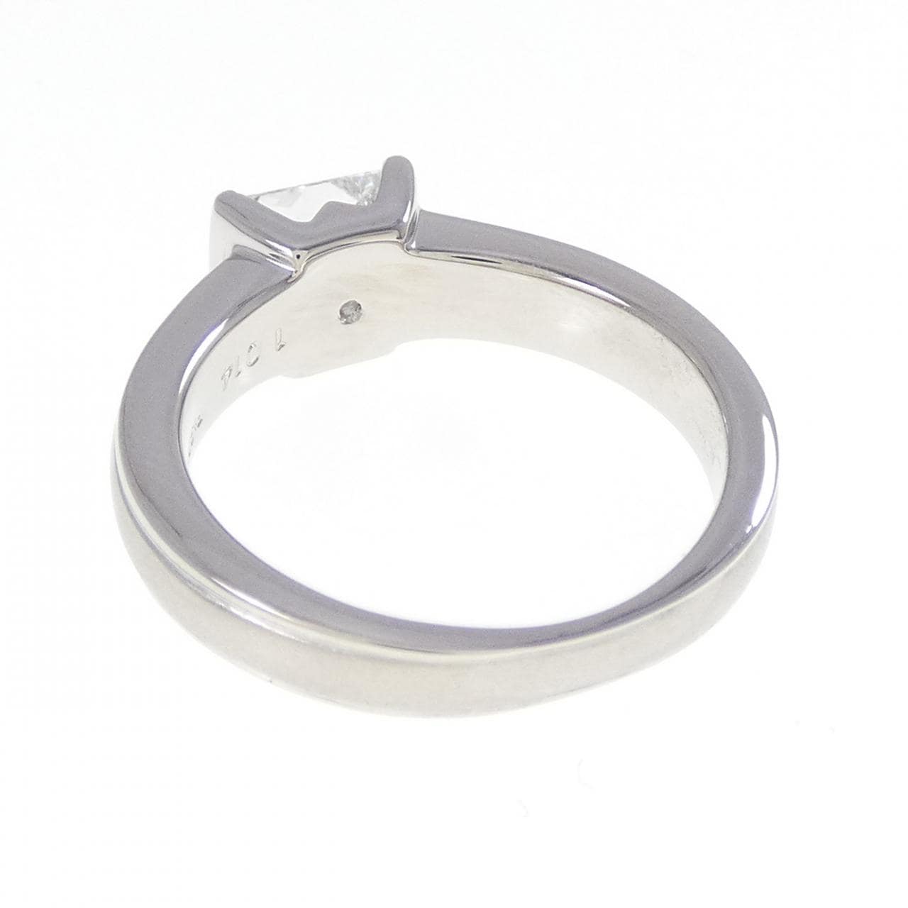 PT900 ダイヤモンド リング 1.014CT F VS2 ファンシーカット