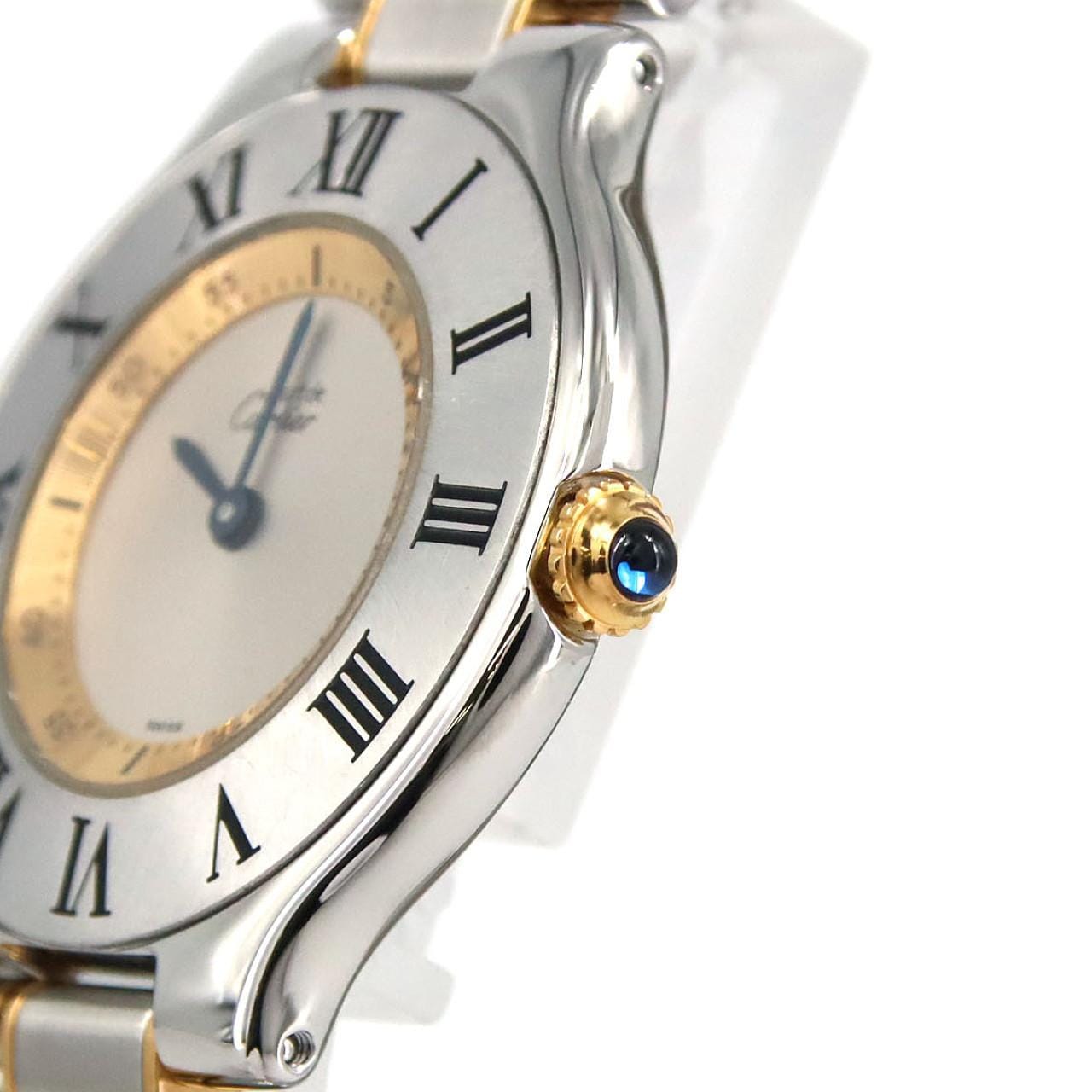 カルティエ マスト21LM コンビ W10074R6 SSxYG クォーツ