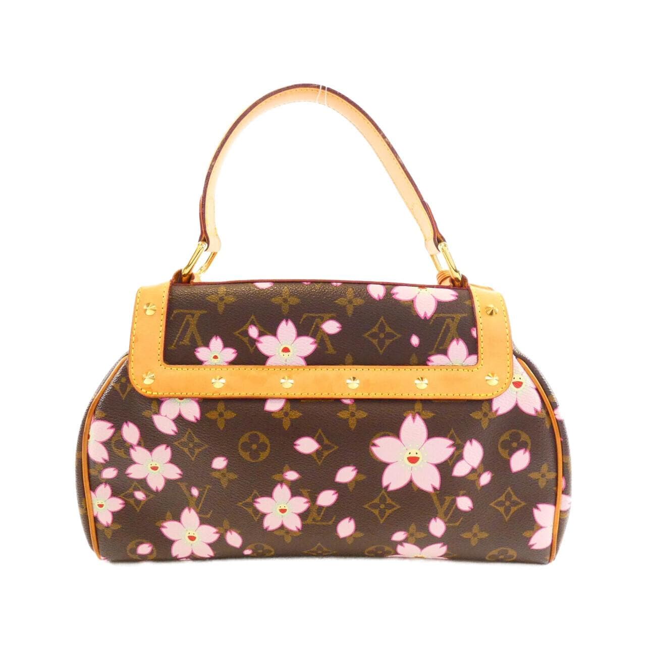 LOUIS VUITTON Monogram Cherry Blossom Sack 復古 PM M92012 包