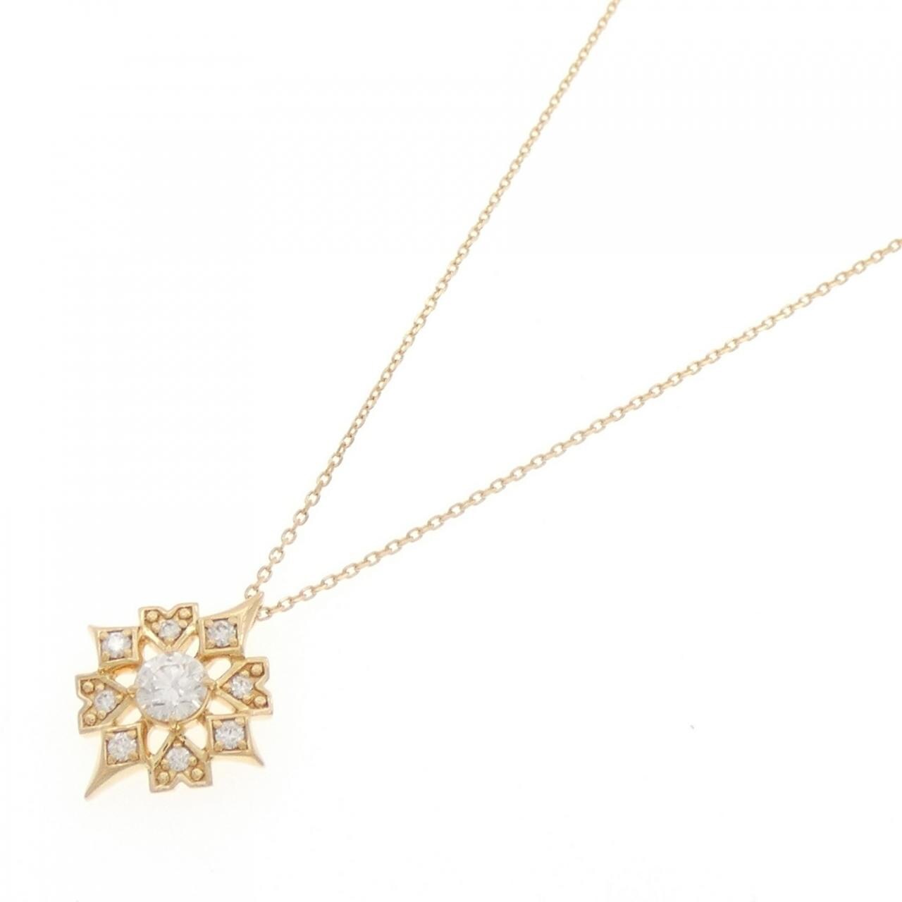 K18YG ダイヤモンド ネックレス 0.230CT