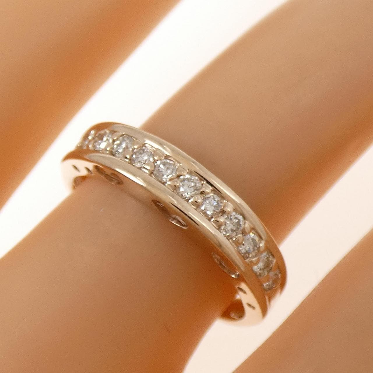 K18PG心形钻石0.20CT