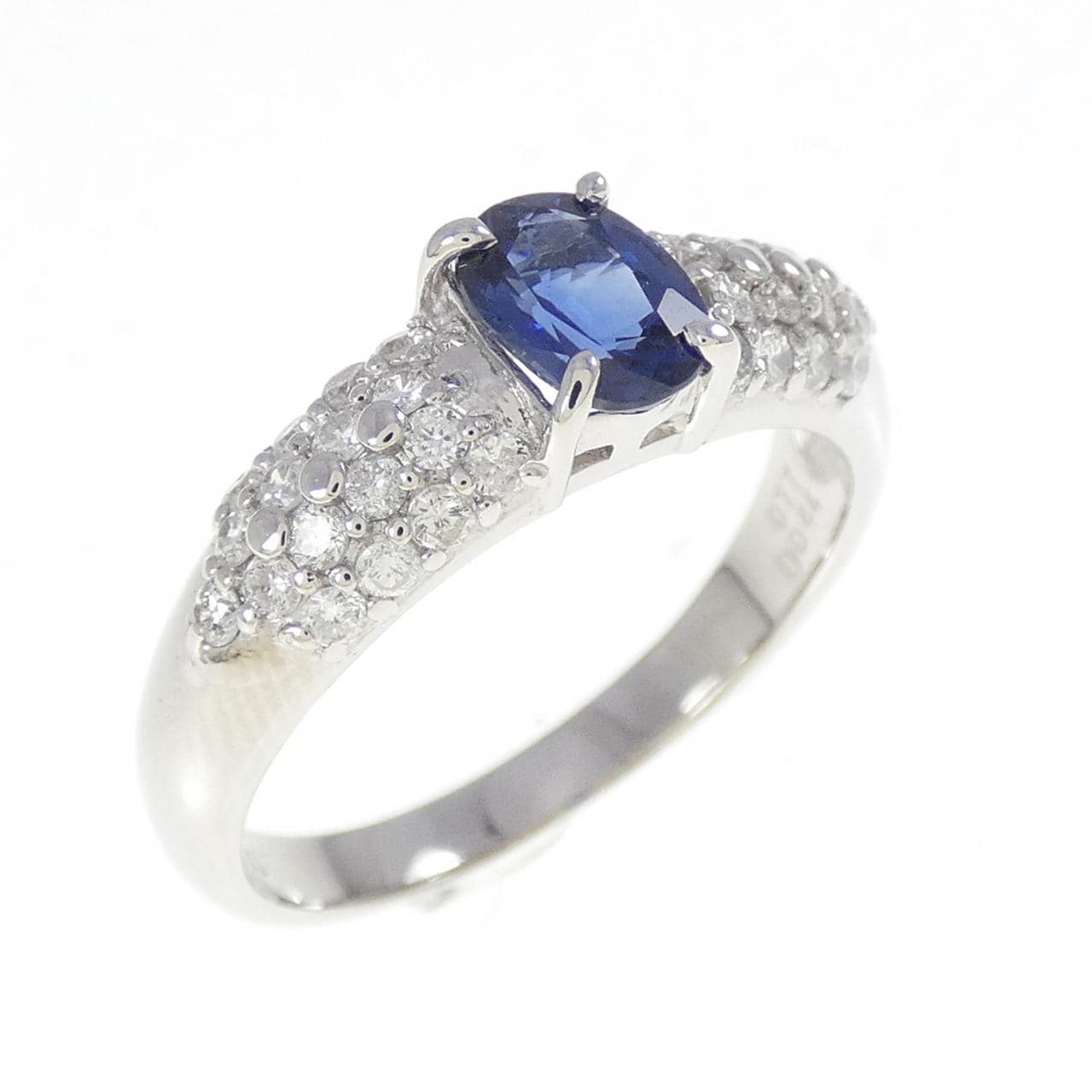 PT900 サファイヤ リング 0.77CT