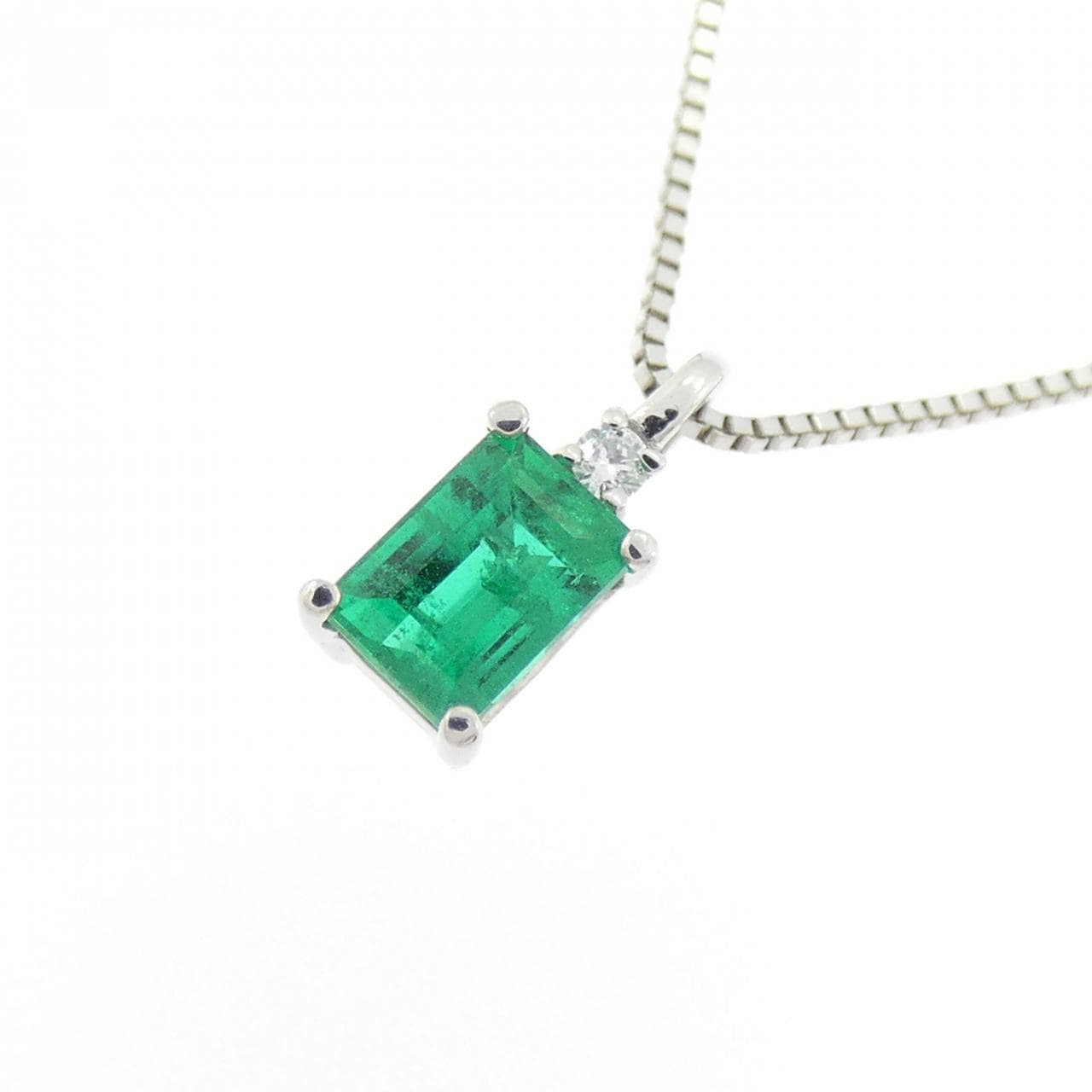 GSTV エメラルド ネックレス 0.30CT