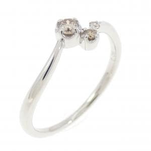 PT950 ダイヤモンド リング 0.06CT