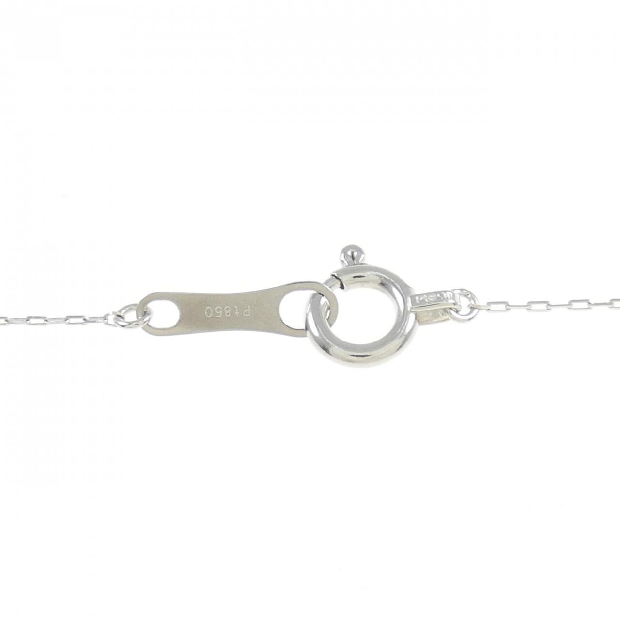 【新品】PT900/PT850 ダイヤモンド ネックレス 0.20CT