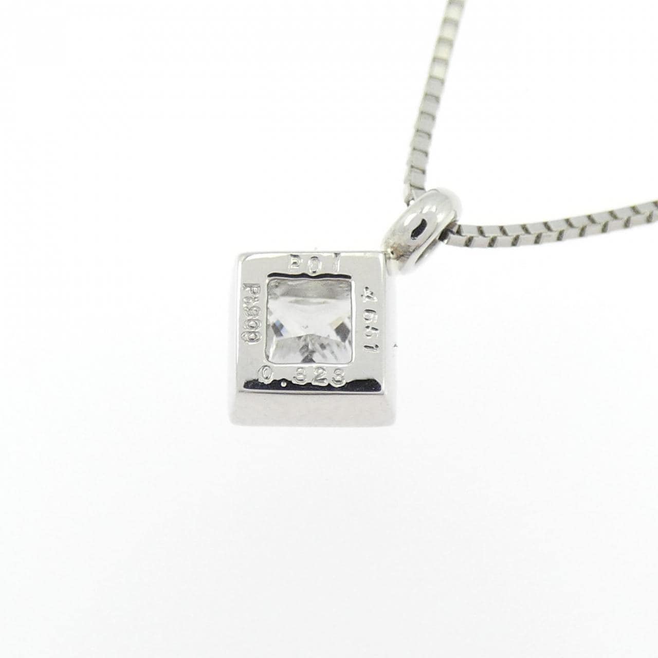 PT900/PT850 ダイヤモンド ネックレス 0.323CT