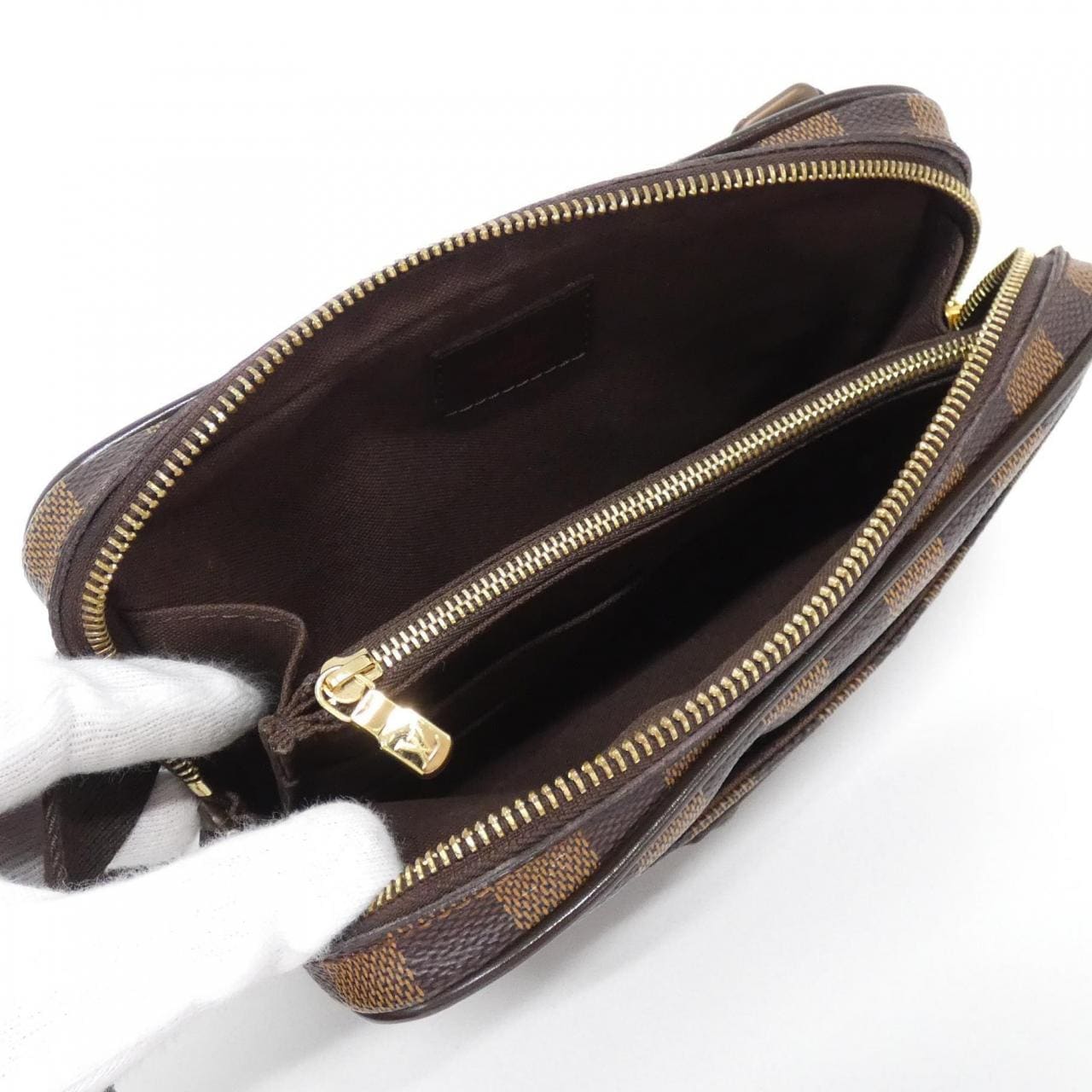 ルイヴィトン ダミエ バムバッグ ブルックリン N41101 ショルダーバッグ