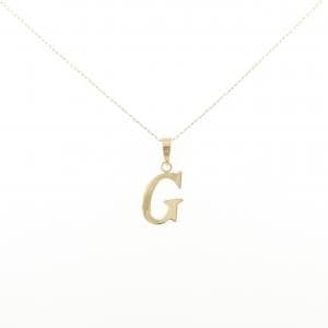 【新品】K18YG イニシャルG ネックレス