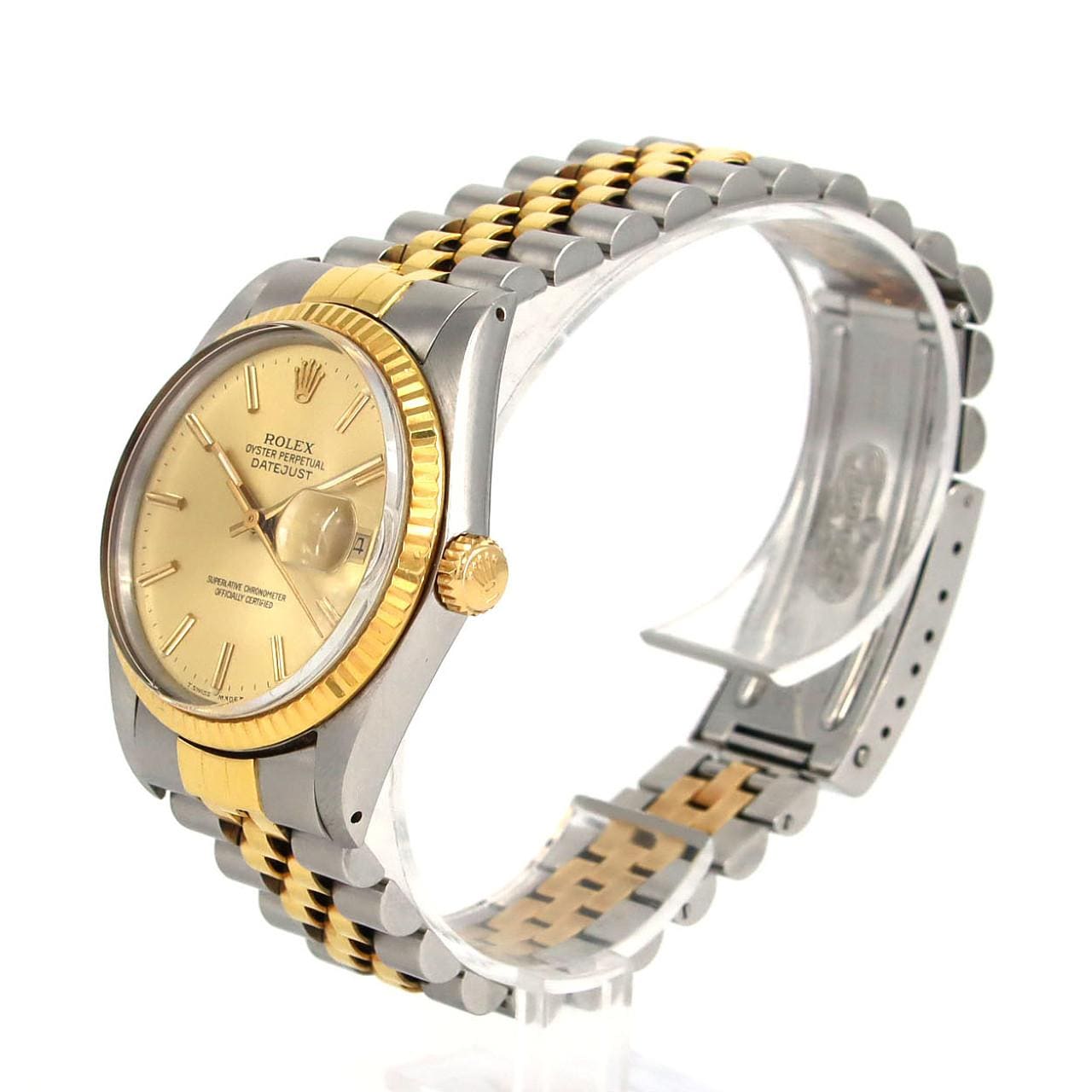 ロレックス デイトジャスト 16013 SSxYG 自動巻 8番台
