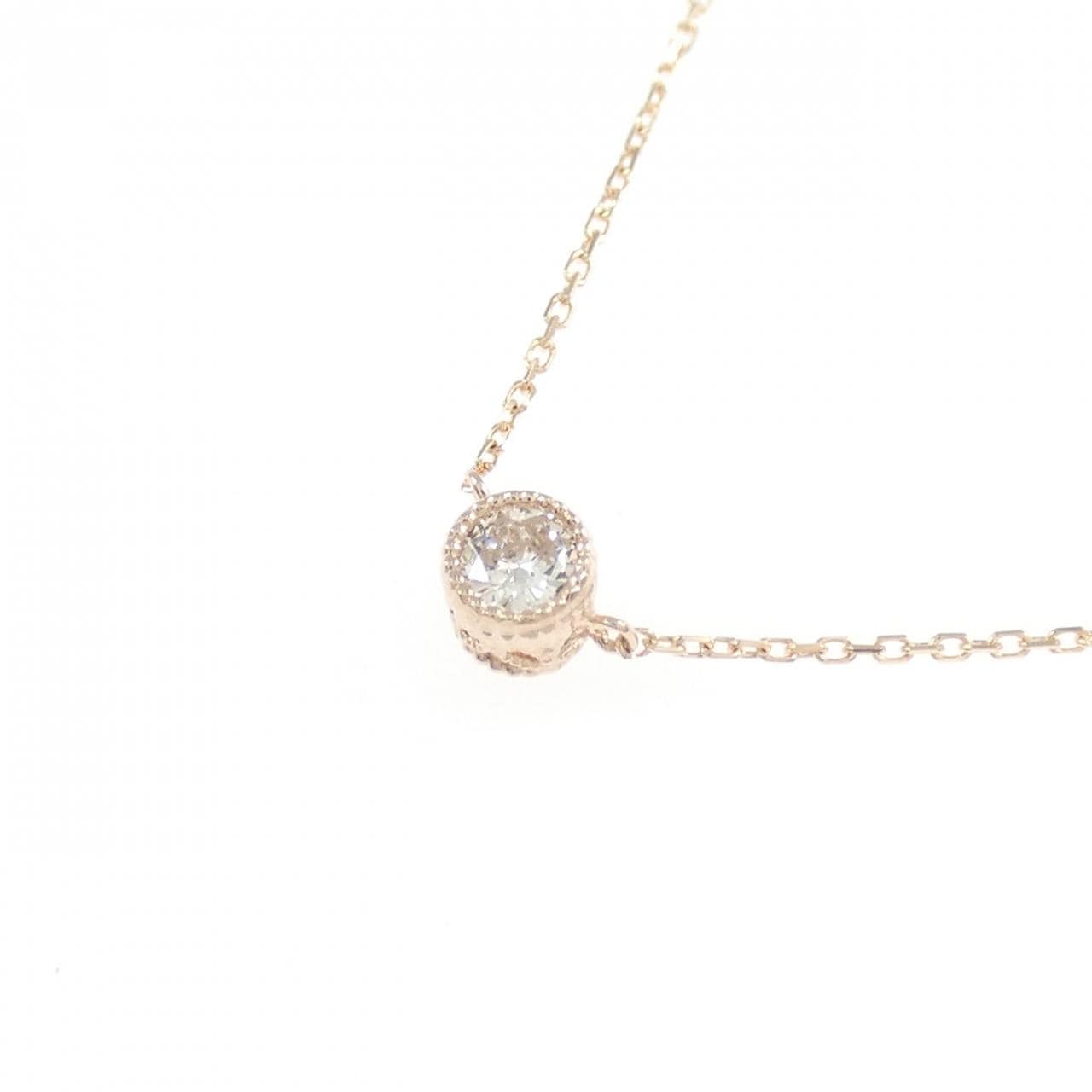 K10PG ダイヤモンド ネックレス