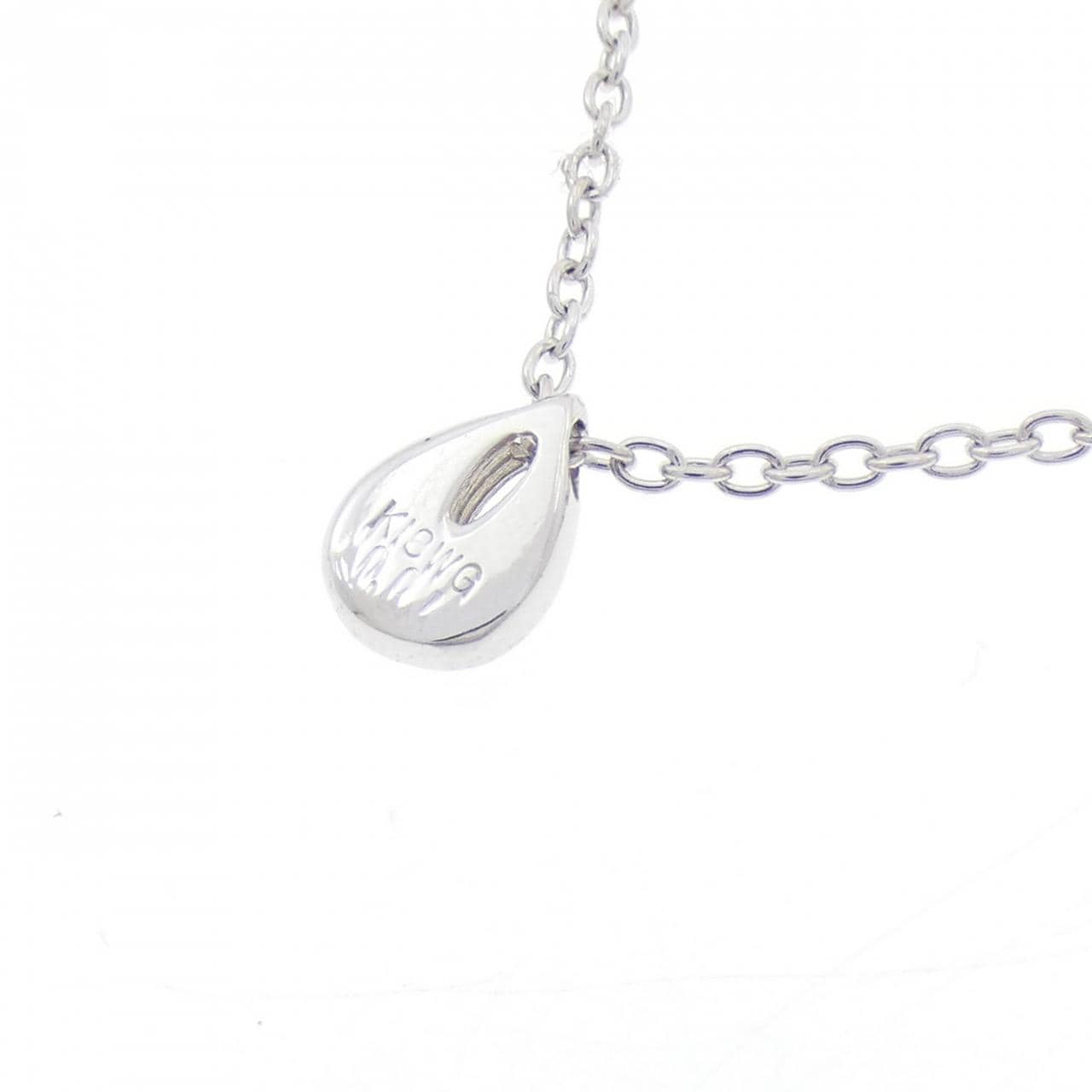 K18WG ダイヤモンド ネックレス 0.01CT