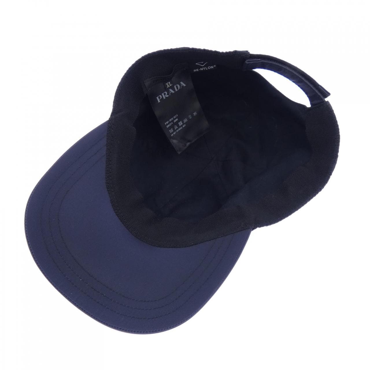 プラダ PRADA トライアングルロゴ ベースボールキャップ 2HC274 2DMI キャップ