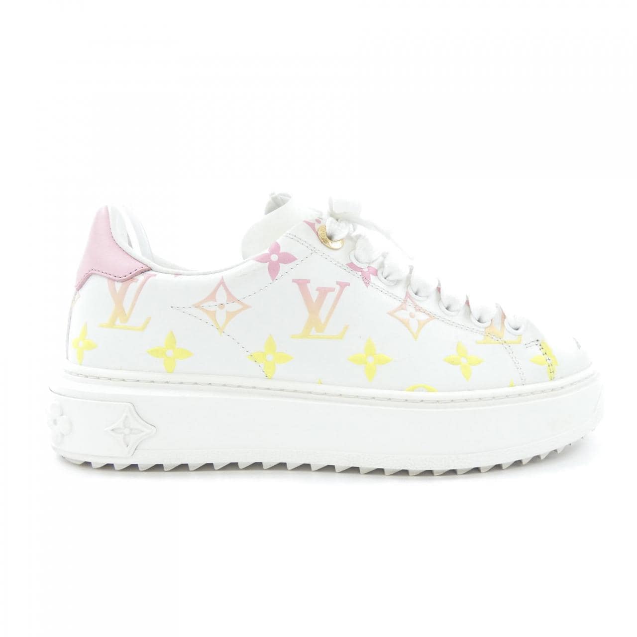 ルイヴィトン LOUIS VUITTON モノグラムパターン タイムアウトライン スニーカー