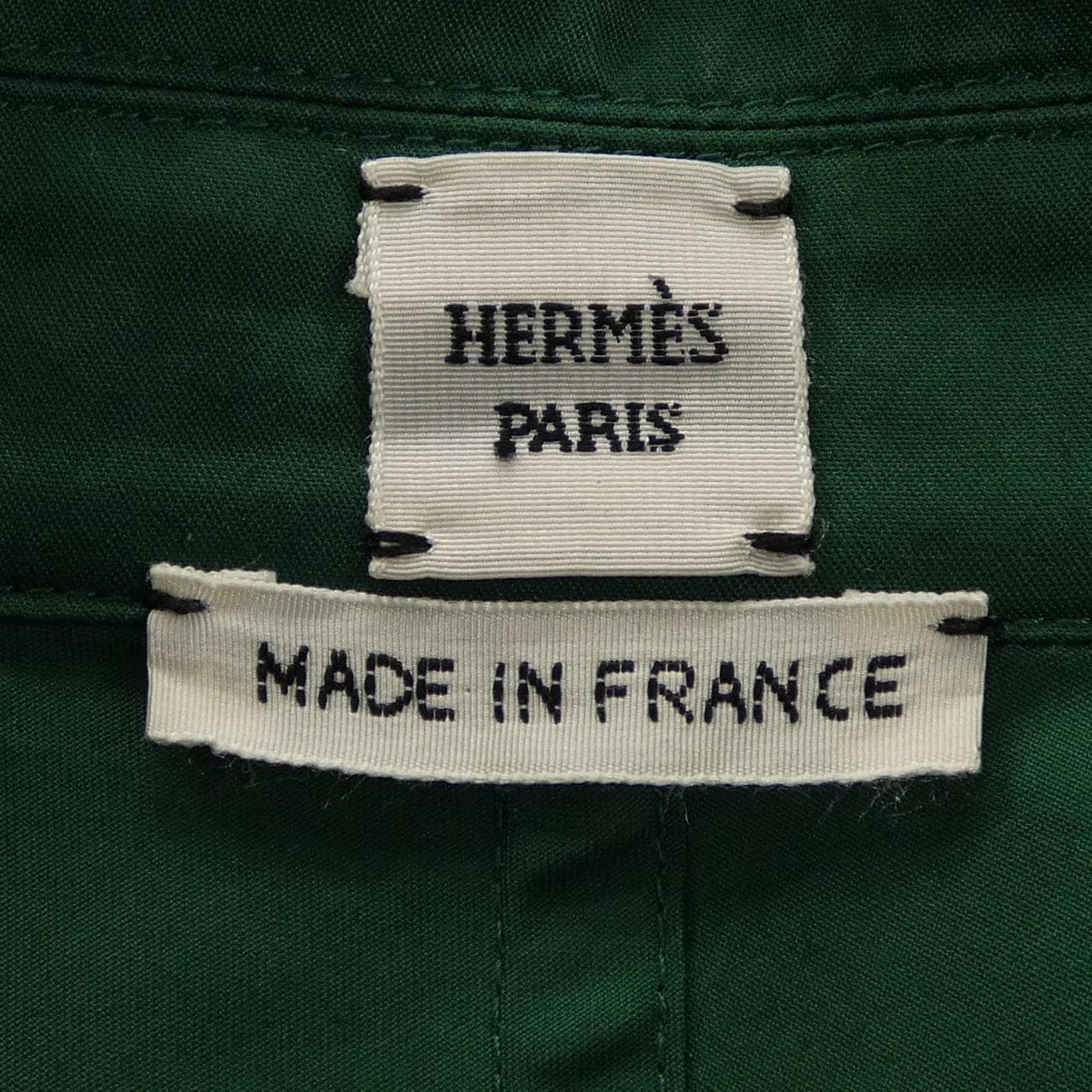 エルメス HERMES クルードセル シャツドレス 5E0573DV ワンピース