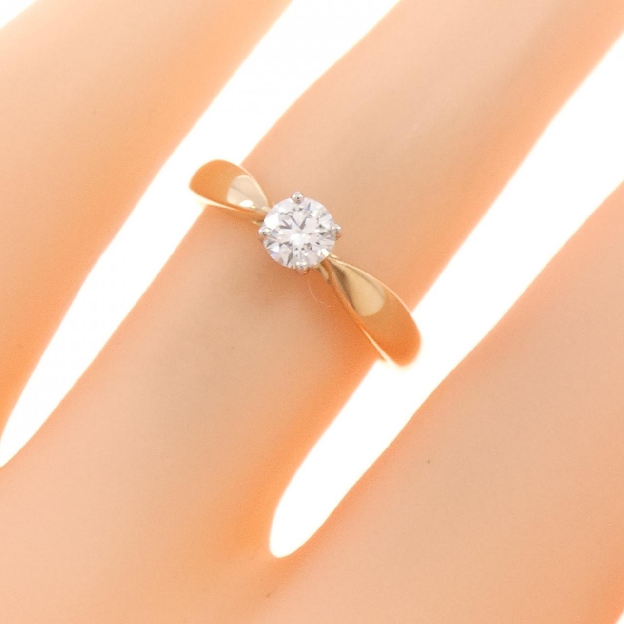 ティファニー ハーモニー リング 0.22CT F VS2 3EXT