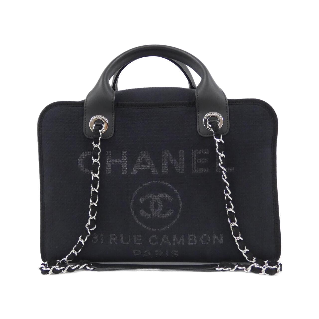 CHANEL Deauville Line 92750 Boston Bag