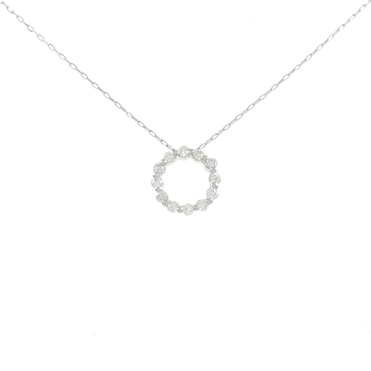 [BRAND NEW] PT Diamond Necklace 0.15CT