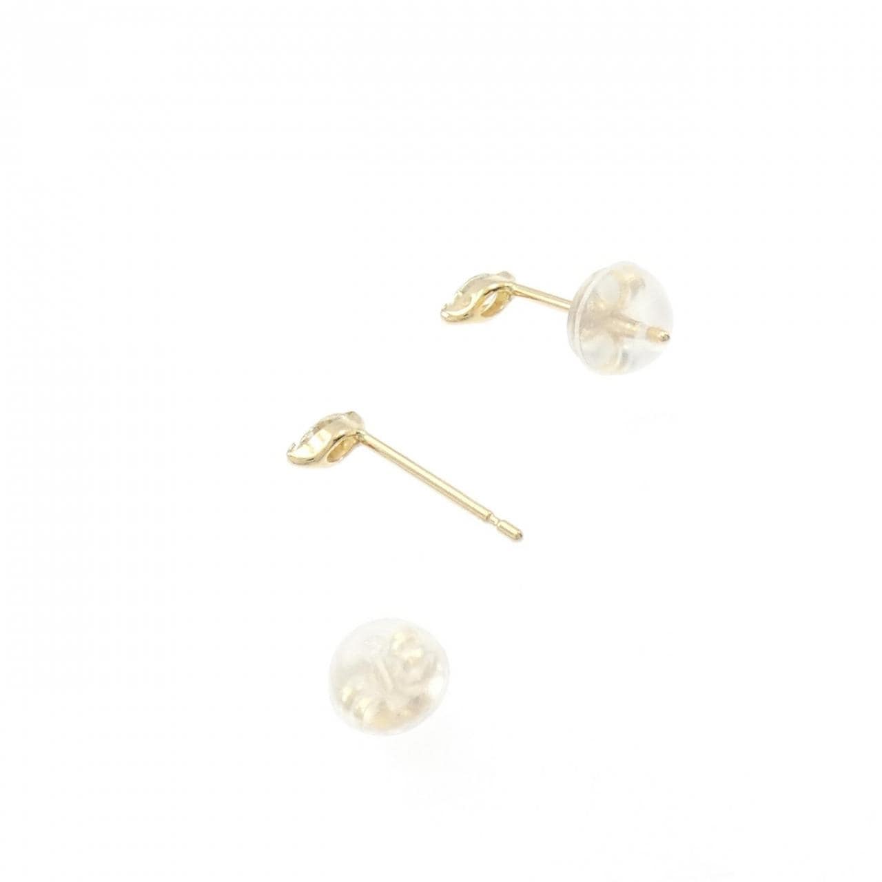 【新品】K18YG ダイヤモンド ピアス 0.14CT