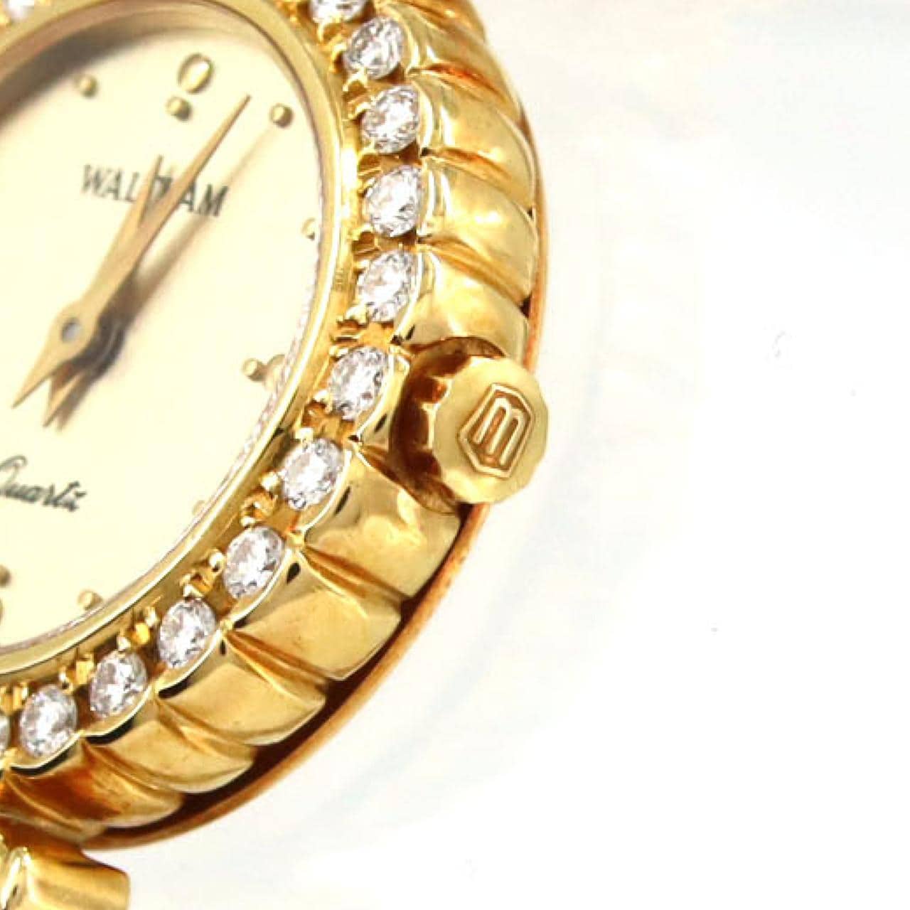 【ノーメンテナンス還元価格】ウォルサム ラウンドケース YG/D 91550.52 YG クォーツ