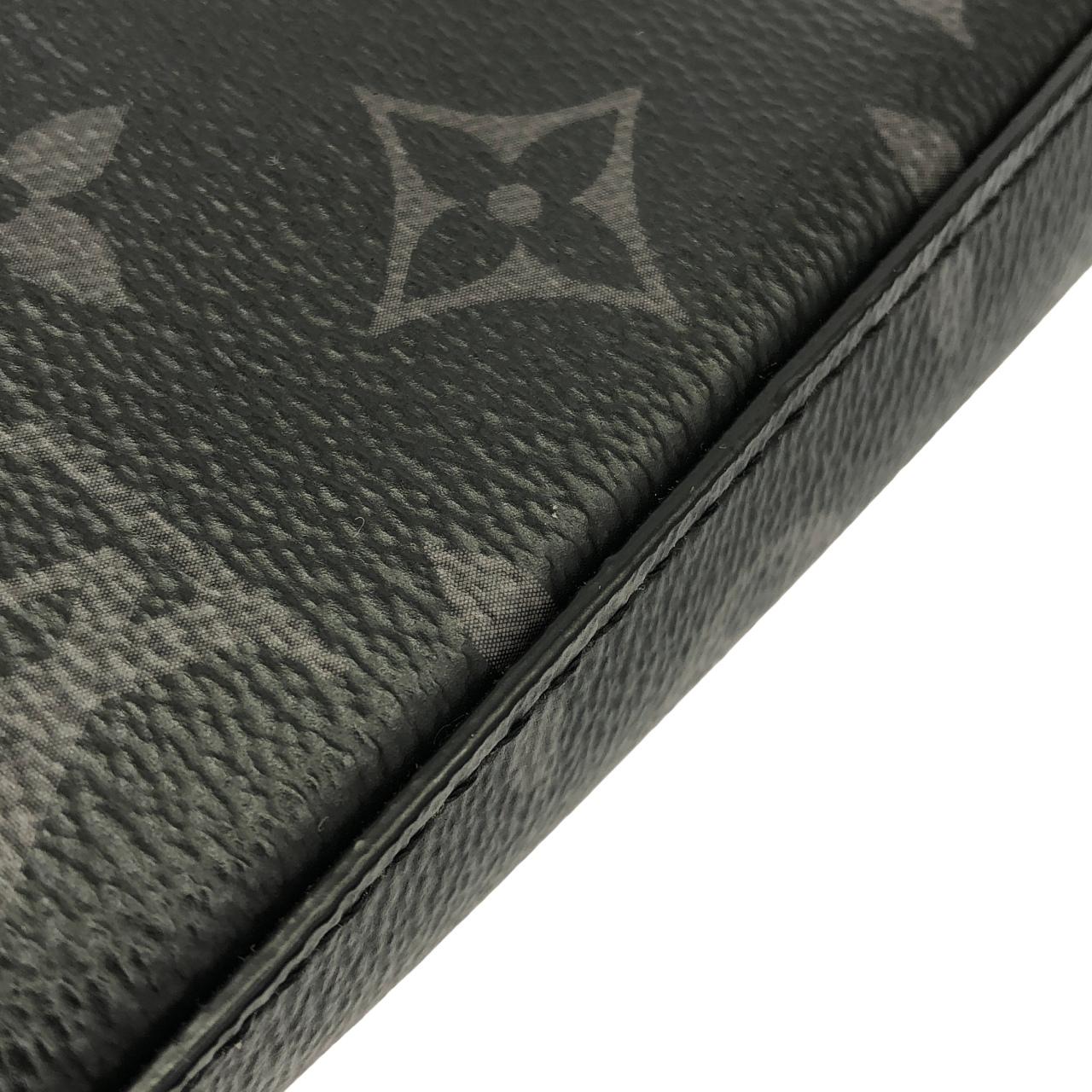 ルイヴィトン モノグラム エクリプス Sロック ヴェルティカル ウエアラブル ウォレット M82252 ショルダーバッグ