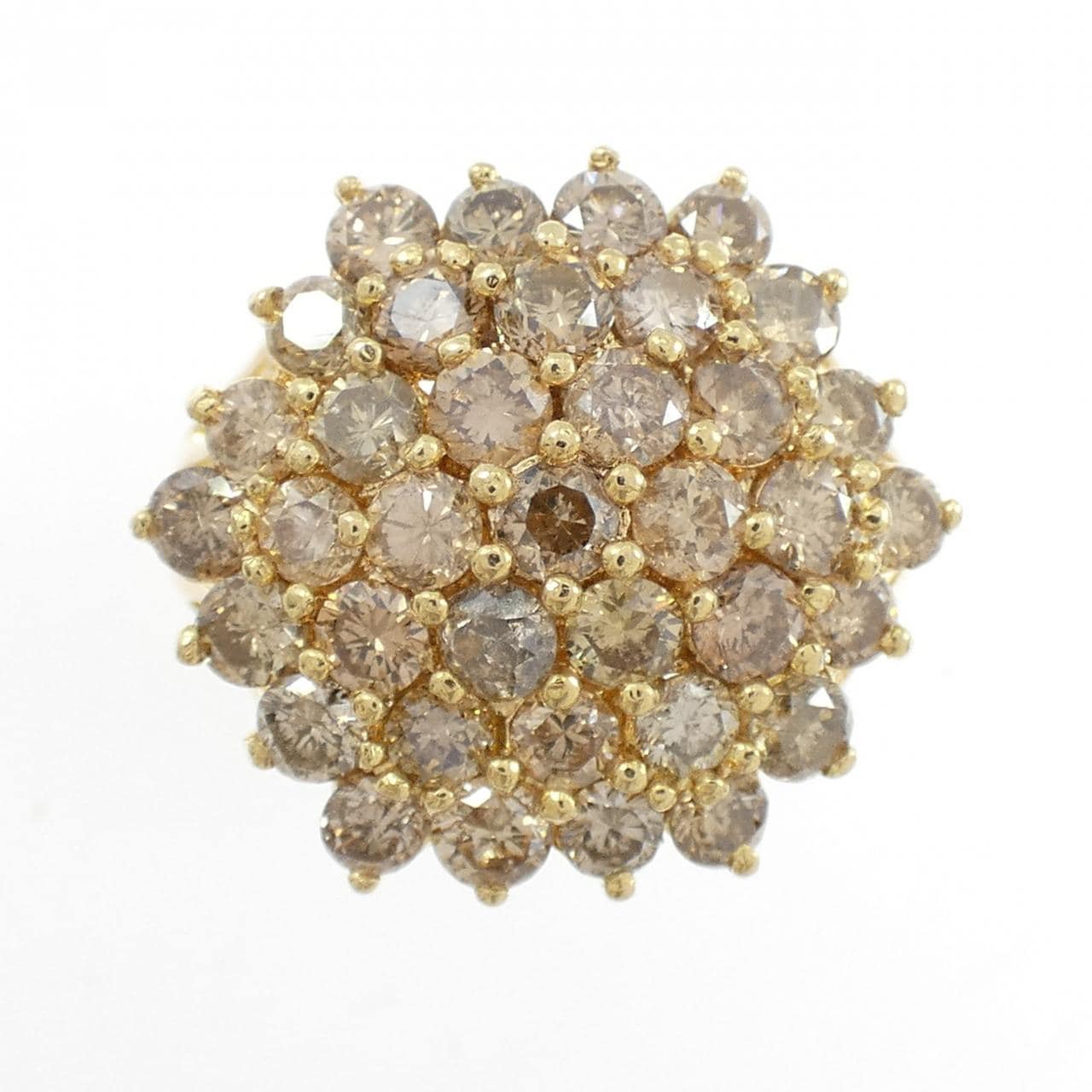 K18YG ダイヤモンド リング 3.0CT