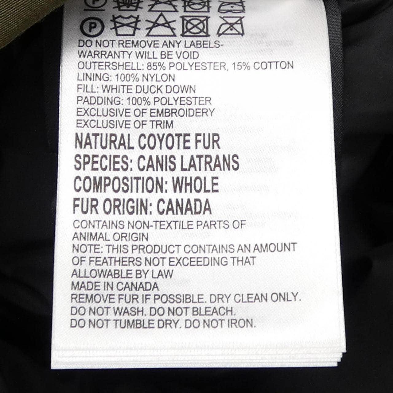 カナダグース CANADA GOOSE 3438JM JASPER ジャスパー ダウンジャケット