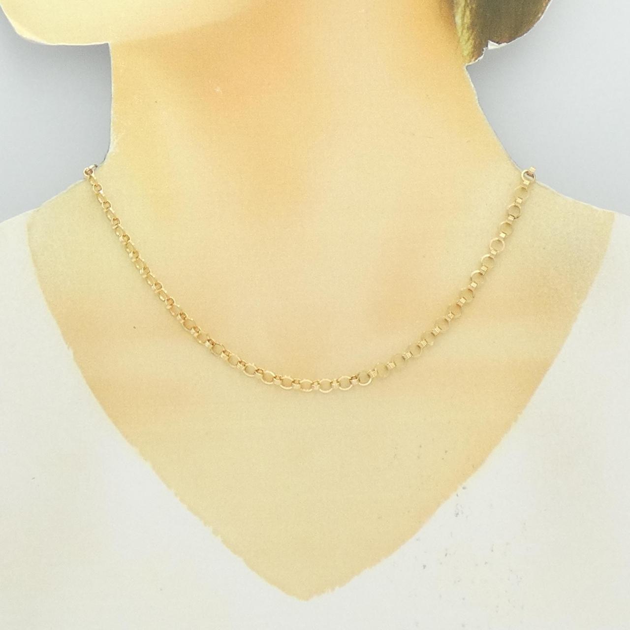 K18YG ネックレス