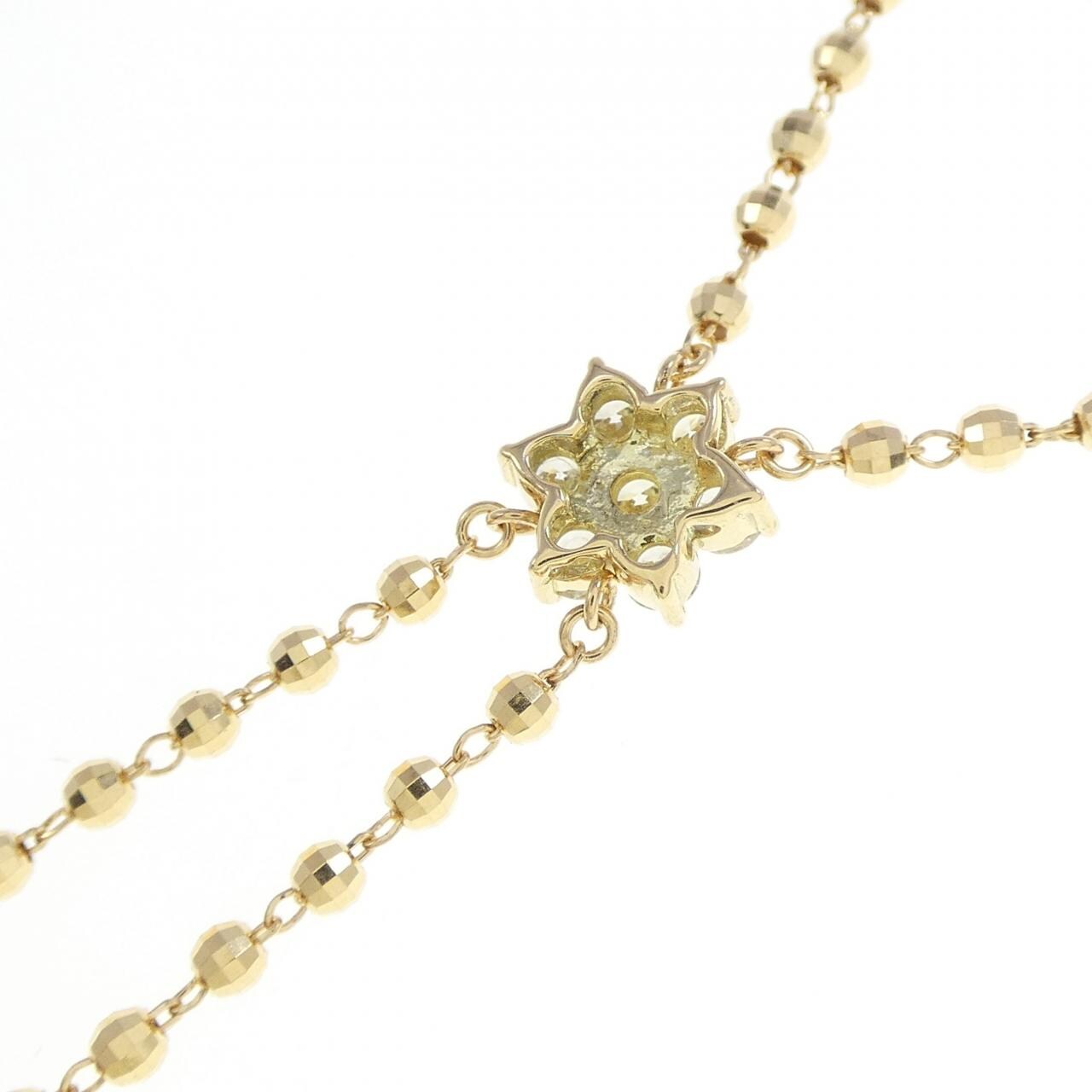 K18YG ダイヤモンド ネックレス 0.27CT