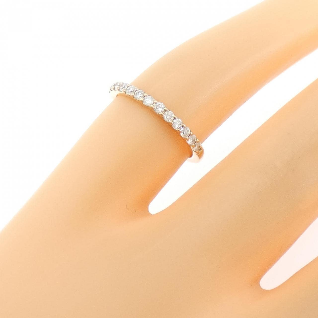 4゜C ダイヤモンド ピンキーリング