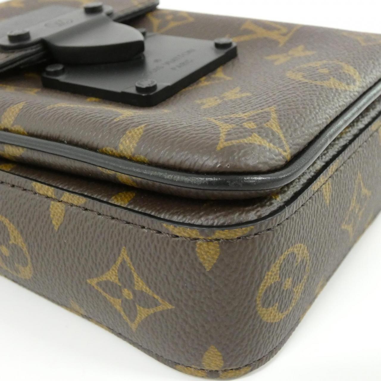 LOUIS VUITTON Monogram Macassar S Rock竖版可穿戴钱包 M81522 单肩包