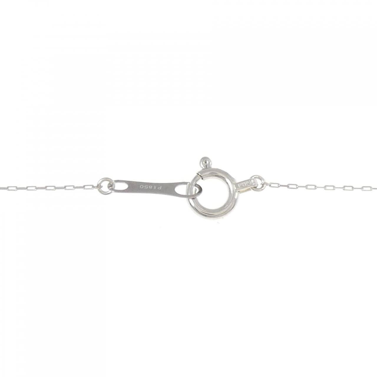 【新品】PT900/PT850 ダイヤモンド ネックレス 0.20CT