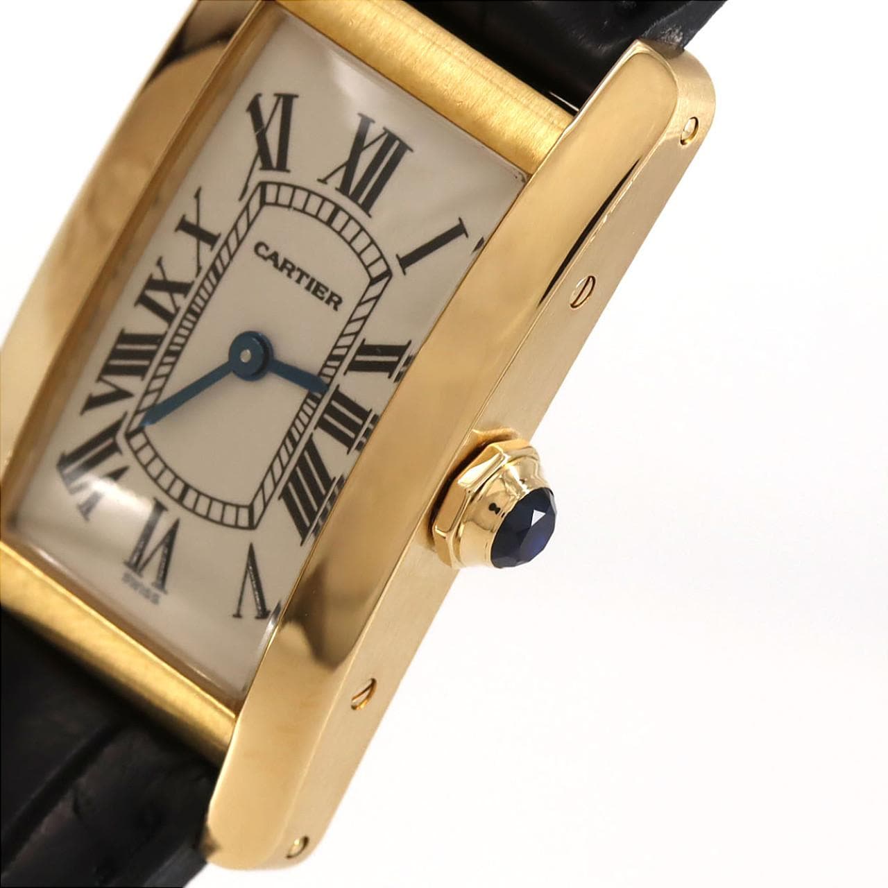 カルティエ タンクアメリカンSM YG W2601556 YG クォーツ