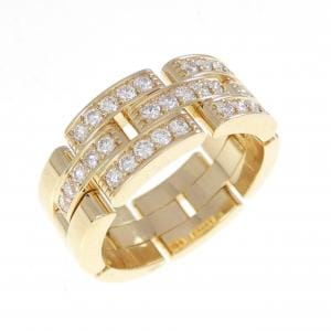 カルティエ マイヨンパンテール ハーフダイヤ リング