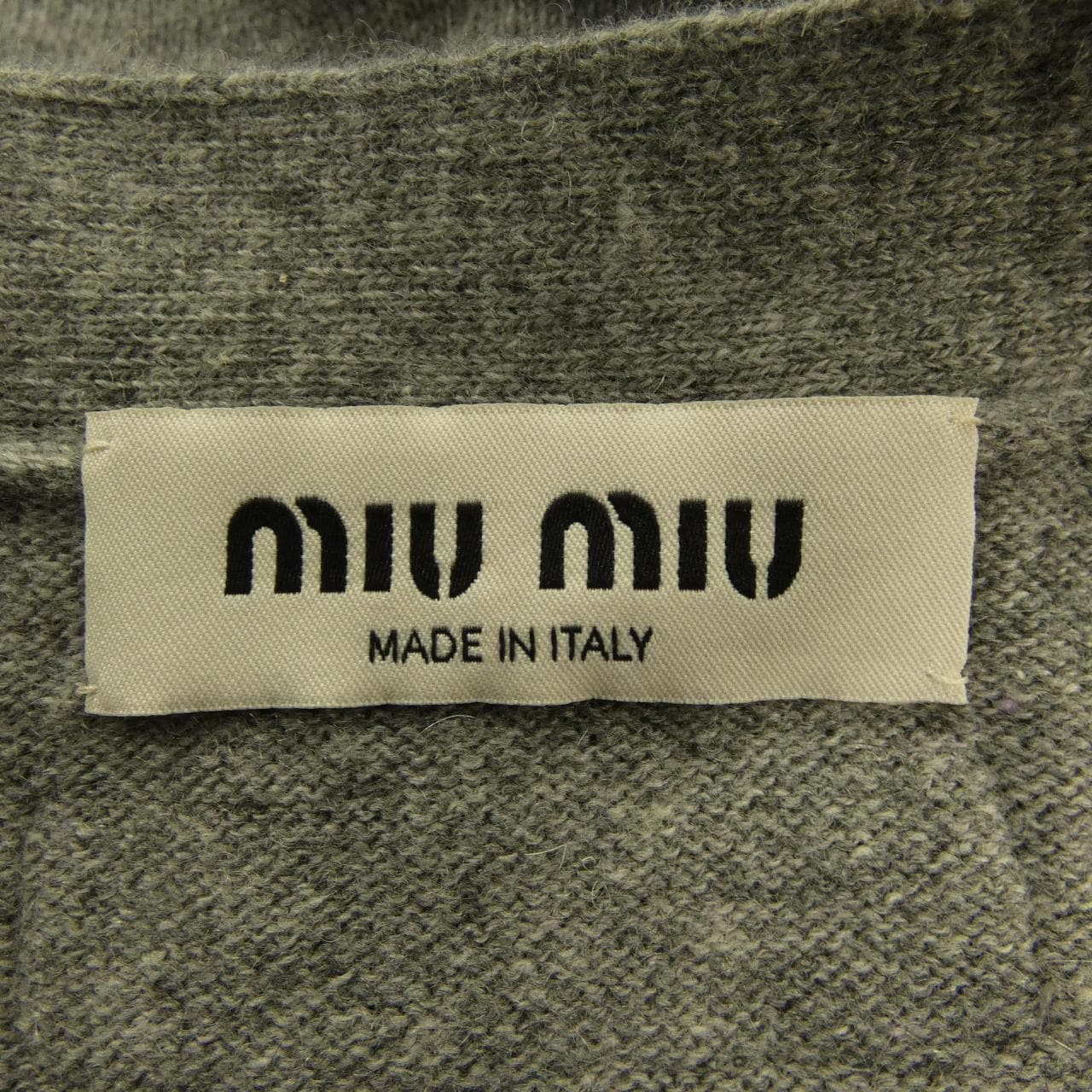 ミュウミュウ MIU MIU MMF694 S231 12KG カーディガン