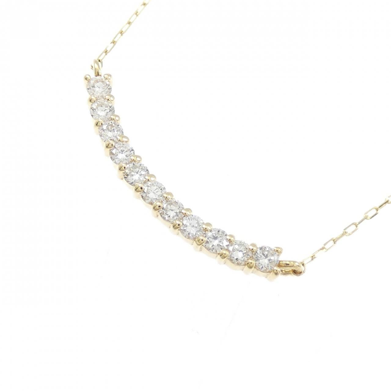 【新品】K18YG ダイヤモンド ネックレス 0.20CT