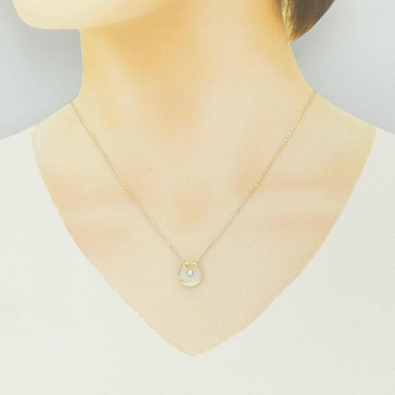 カルティエ アミュレット エクストラスモール ネックレス