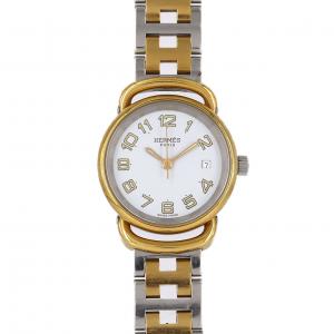 【ノーメンテナンス還元価格】エルメス プルマン コンビ SSxGP クォーツ